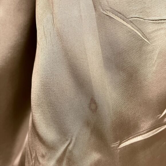 Lands End Tweed Sport Coat Brown Lambswool Wool Two Button USA Mens 43L 43 Long - Picture 11 of 11